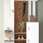 Roger Vestiyer Portmanto Ayakkabılık Çam-Beyaz DD7-AW