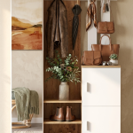 Roger Vestiyer Portmanto Ayakkabılık Çam-Beyaz DD7-AW