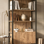 ML6 Iron Metal Aksamlı Kitaplık Kapaklı ML6-A