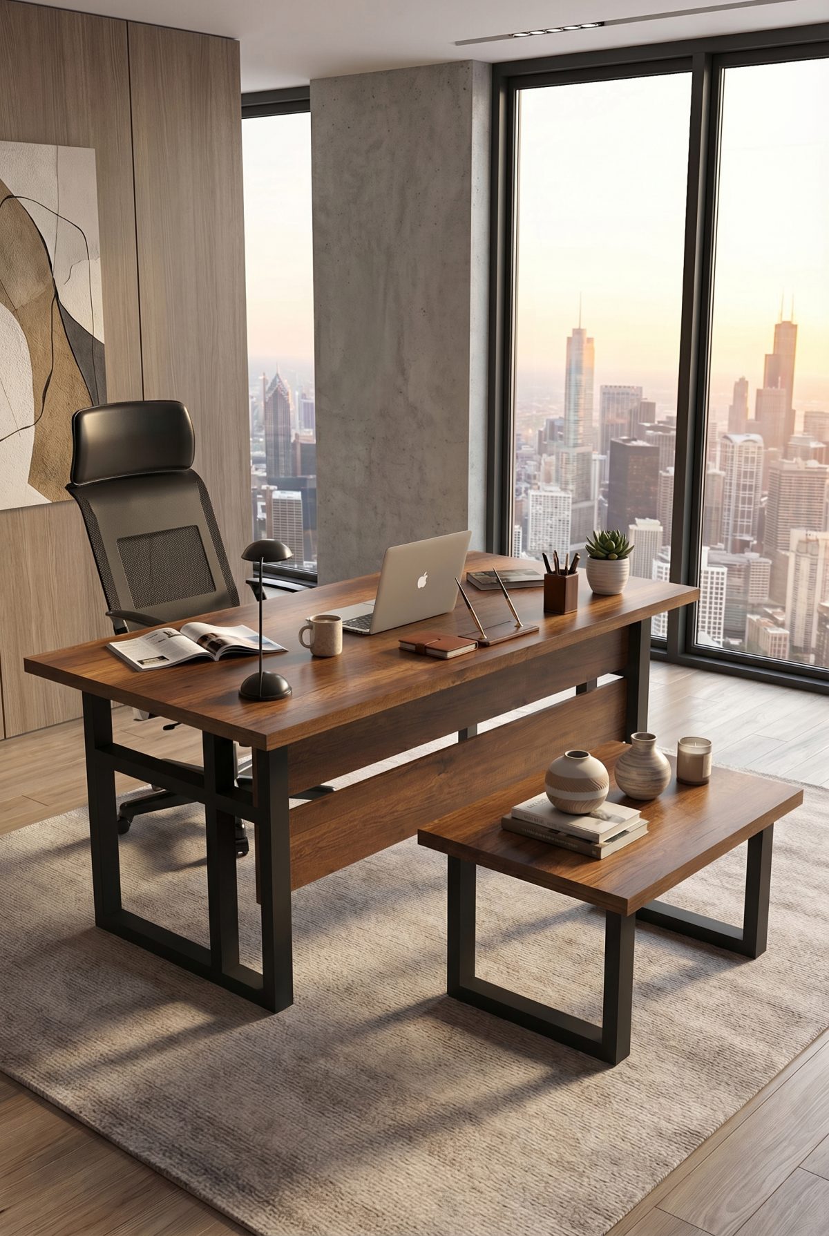 Marken AB Ofis Büro Masa Takımı Barok MN07-BA