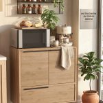 Ocean Mutfak Dolabı Mikrodalga 3 Kapaklı Metal Ayaklı Sepet ON8A-S