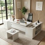 Vario ABCF Ofis Büro Masa Takımı Beyaz VO13-W