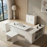 Vario ABCEF Ofis Büro Masa Takımı Beyaz VO16-W