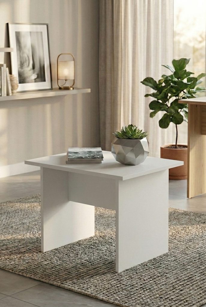 Vario B Ofis Sehpası Beyaz VO2-W