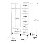 Aristo Gardırop AR9-CA