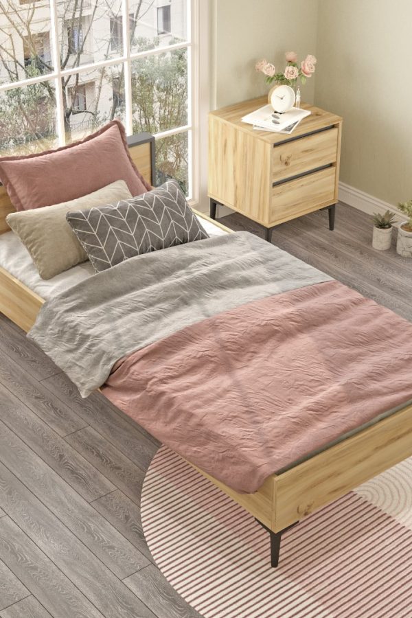 Aristo Genç Odası Takımı Keçe-Antrasit AR15-KA