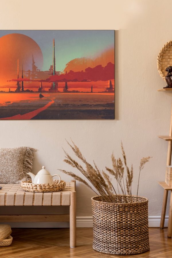 Art Serisi Uv Baskı Tablo Çöl 60cm*90cm AT9-W