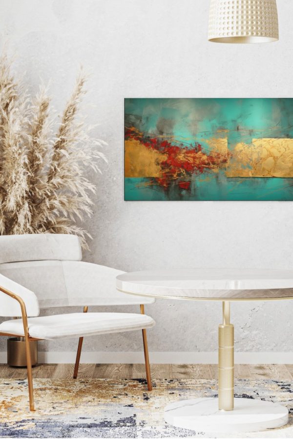 Art Serisi Uv Baskı Tablo Etnik 90cm*50cm AT15-W