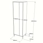 Daisy Çok Amaçlı Dolap DY1-W