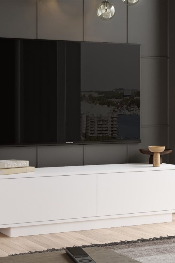 Fonda Tv Ünitesi Sehpası Beyaz FN1-W