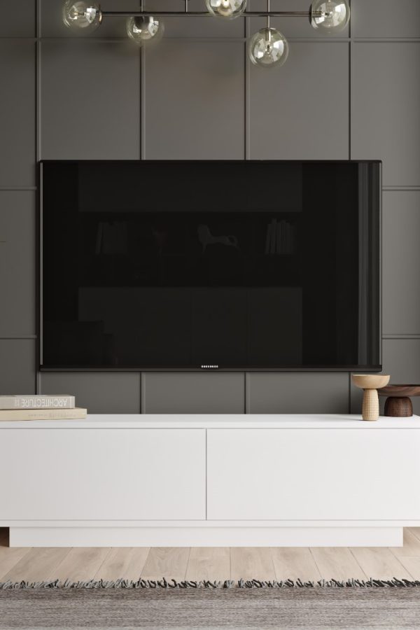 Fonda Tv Ünitesi Sehpası Beyaz FN1-W