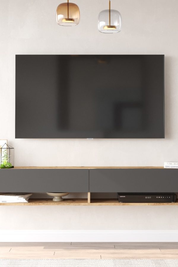 Future Tv Ünitesi FR9-AA Çam-Antrasit