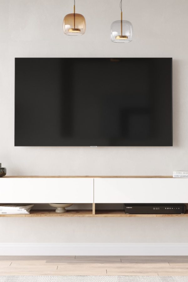 Future Tv Ünitesi FR9-AW Çam-Beyaz