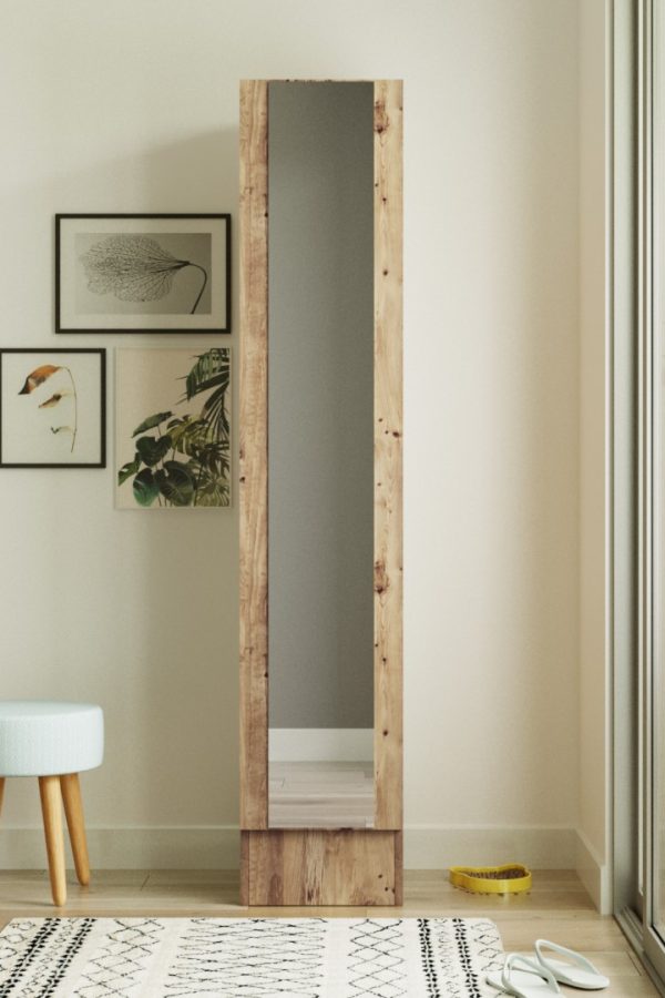 ML14 Iron Serisi Aynalı Ayakkabılık Dolap ML14-A