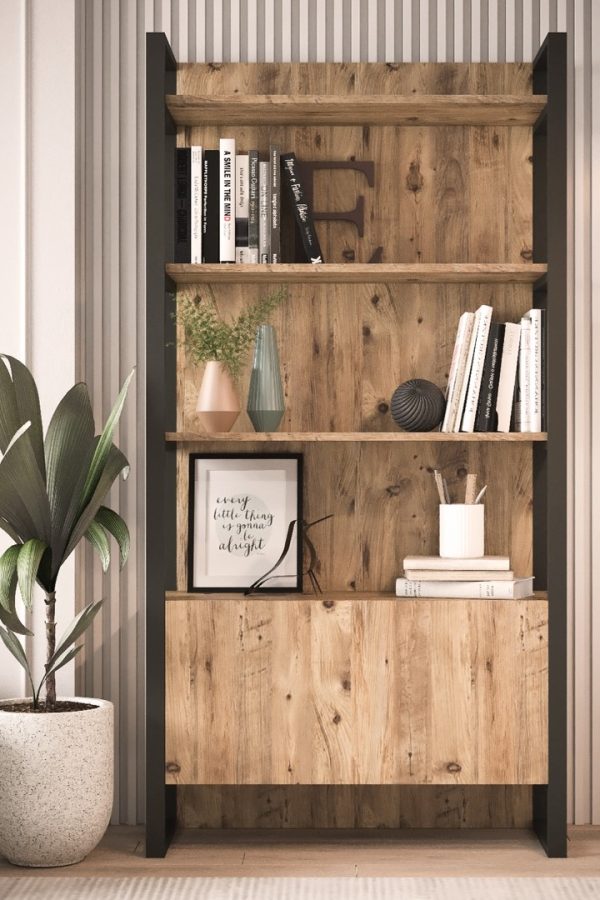 ML6 Iron Metal Aksamlı Kitaplık Kapaklı ML6-A