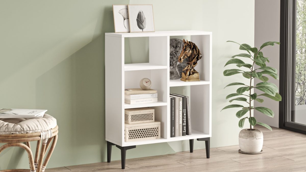 Lodle Kitaplık LD1-W
