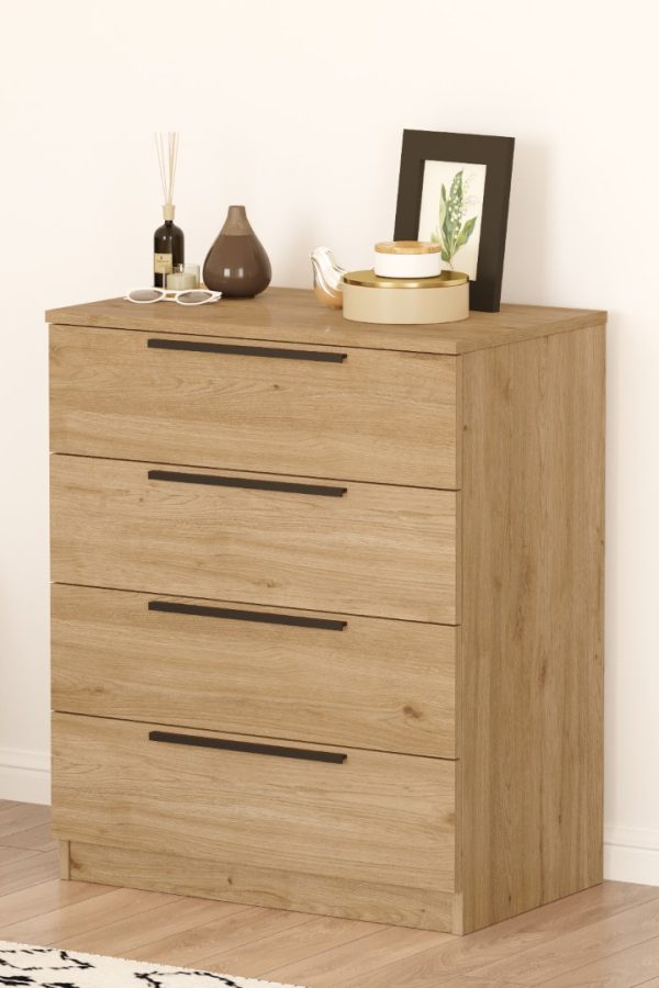 Lorel Şifonyer 4 Çekmeceli Sepet LL4-S