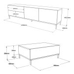 Luvio Tv Ünitesi Seti LV35-KL