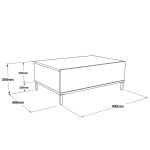 Luvio Orta Sehpa LV31-RL