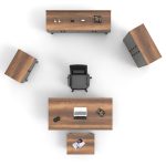 Marken Ofis Büro Masa Takımı MN11-BA