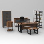 Marken Ofis Büro Masa Takımı MN12-BA