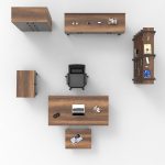 Marken Ofis Büro Masa Takımı MN12-BA