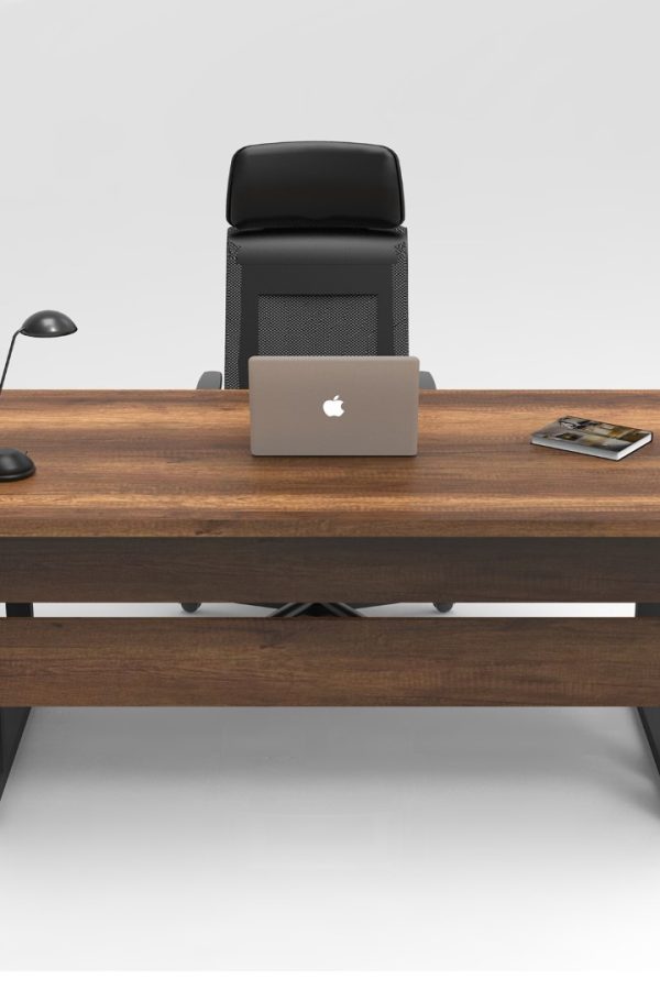 Marken A Ofis Çalışma Masası Metal Ayaklı Barok 180cm*90cm MN01-BA