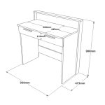 New Home Çalışma Masası HM7-CG