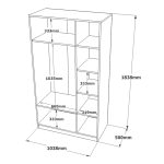 New Home Gardırop HM1-RG