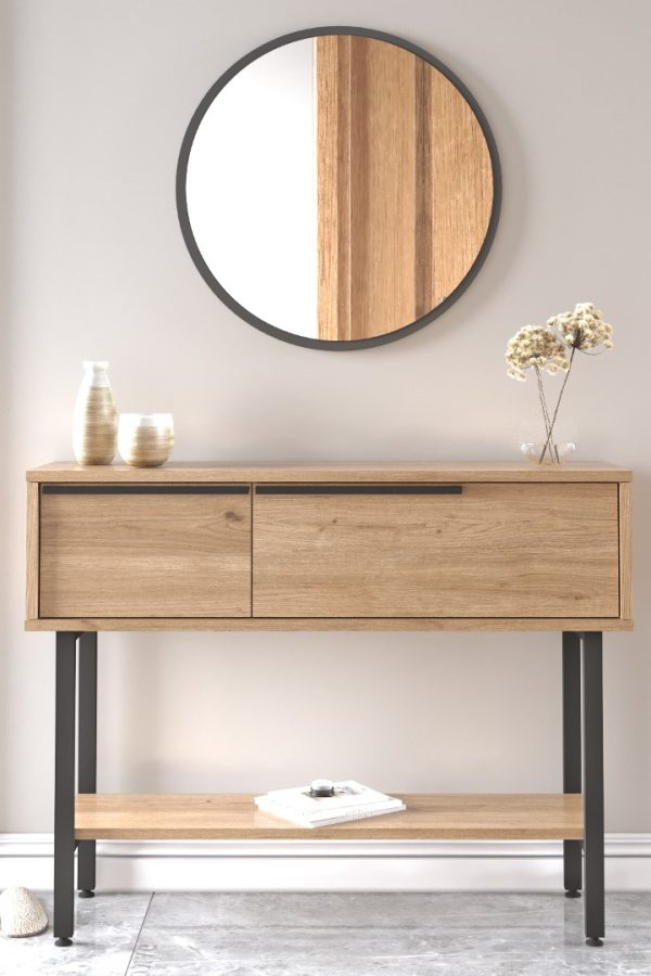 Ocean Dresuar Aynalı Kapaklı Metal Ayaklı Sepet ON12-S