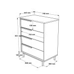 Ocean Şifonyer ON17-W