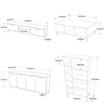 Royal Tv Ünitesi Seti RL6-AA