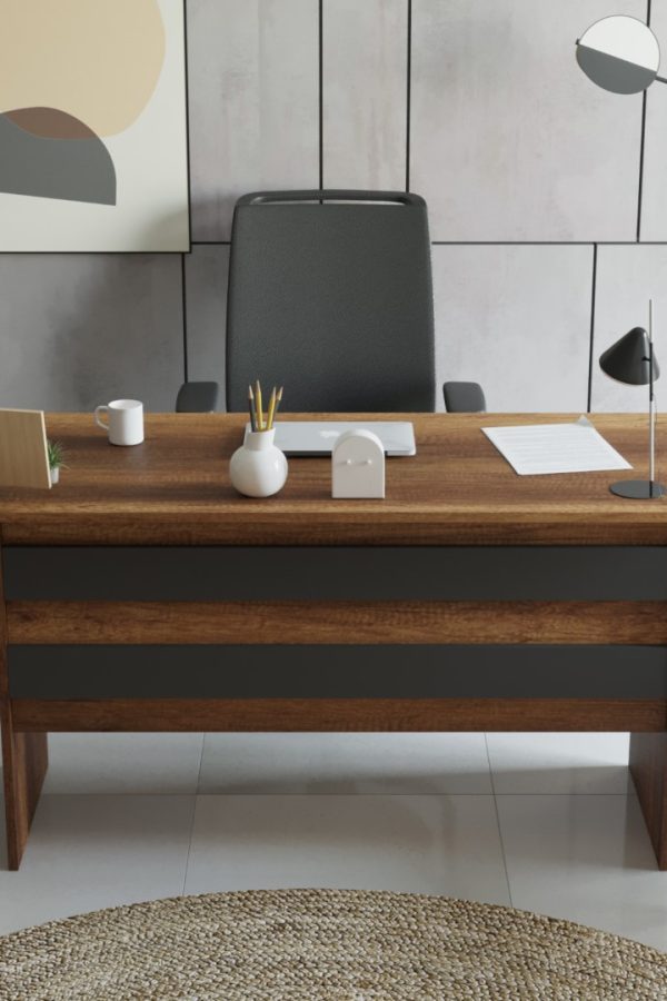 Vario A Ofis Çalışma Masası Barok-Antrasit VO1-BA