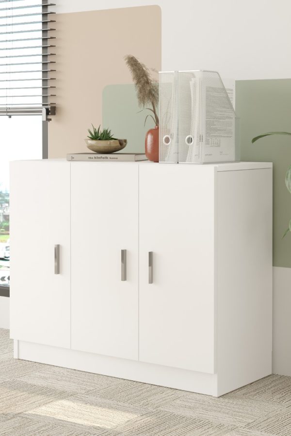 Vario E Ofis Kapaklı Dolap Beyaz VO5-W