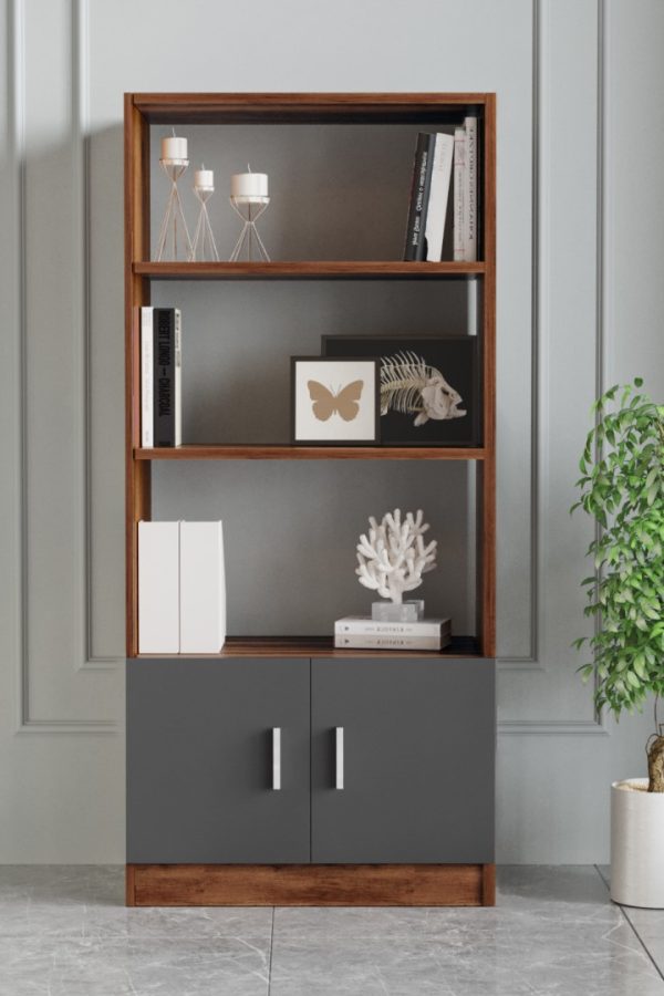 Vario D Ofis Kitaplık Barok-Antrasit VO4-BA