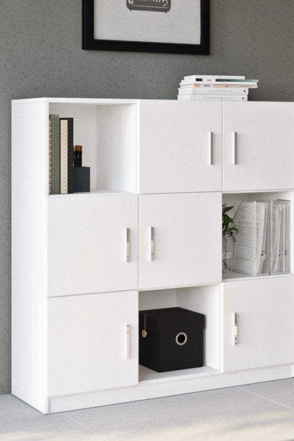 Vario G Ofis Klasör Dolabı Kitaplık Beyaz VO7-W