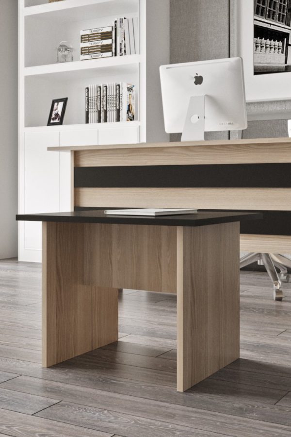 Vario B Ofis Sehpası Meşe-Siyah VO2-OB