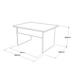 Vista Ofis Sehpası VS2-CGA
