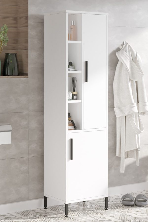 Vitale Çok Amaçlı Dolap Banyo Dolabı Beyaz VI2-W