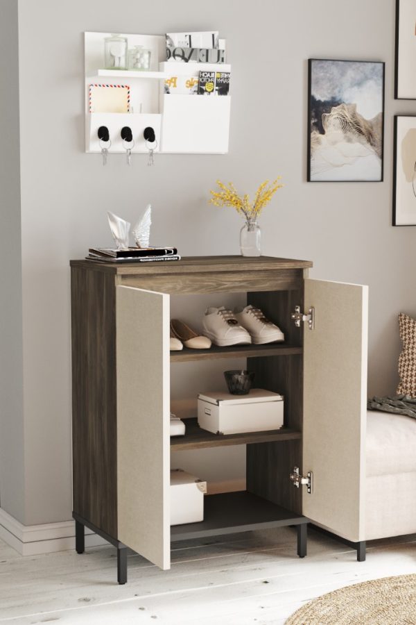 Vogue Çok Amaçlı Dolap Ayakkabılık Metal Ayaklı VE1-CV