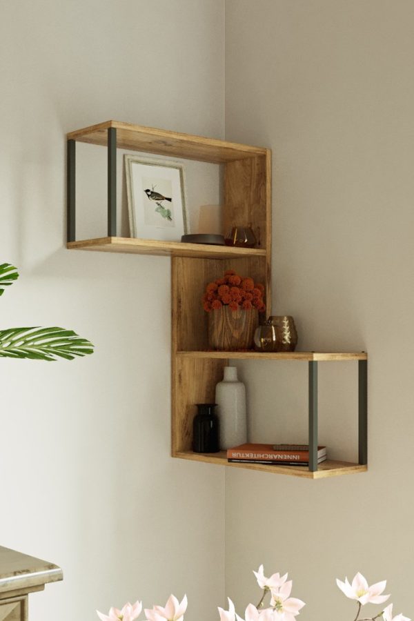 Voyage Köşe Duvar Rafı VG16-A