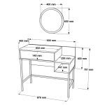 Voyage Makyaj Masası VG31-GE