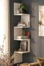 Shelf R9 Modern Duvar Rafı Kitaplık WL9-W