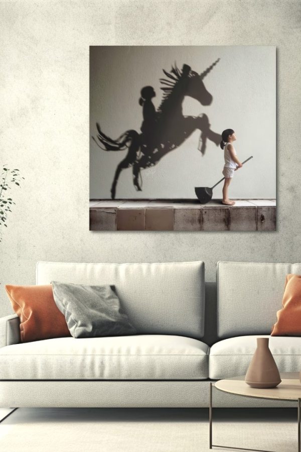 Art Serisi Uv Baskı Tablo Gölge 50cm*50cm AT35-H