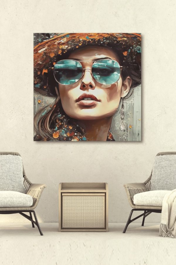 Art Serisi Uv Baskı Tablo Seyyah 50cm*50cm AT37-H