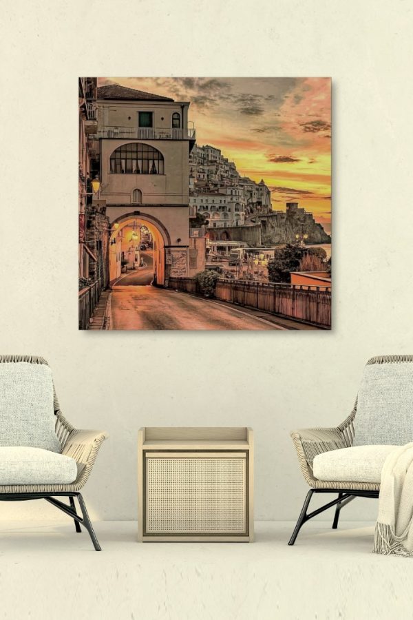 Art Serisi Uv Baskı Tablo Yol 50cm*50cm AT47-H