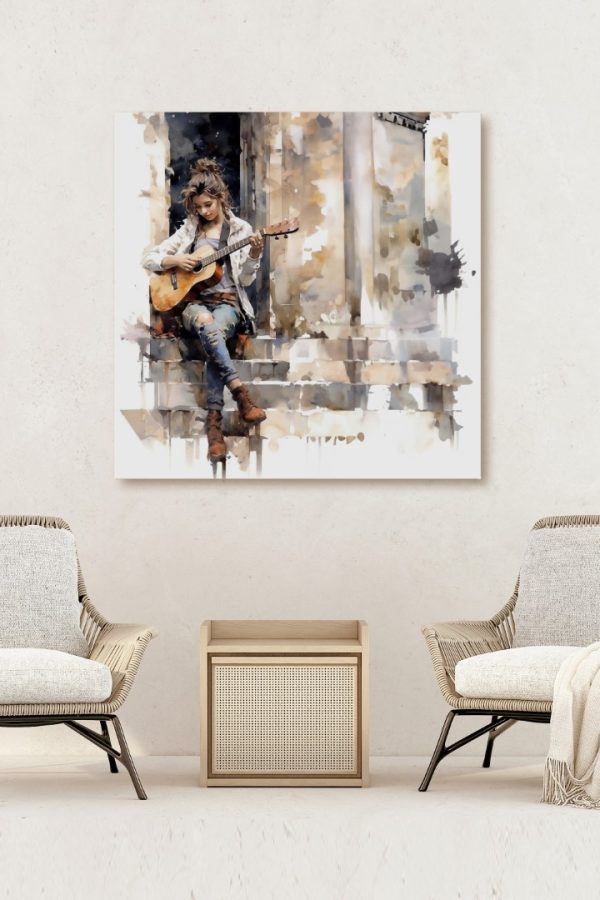 Art Serisi Uv Baskı Tablo Sanat 50cm*50cm AT58-H