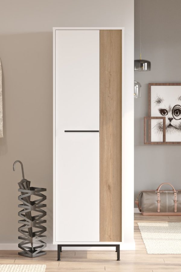 Artego Ayakkabılık Metal Ayaklı 9 Raflı Sepet-Beyaz AG2-WS