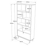 Crea Kitaplık CA5-SWU