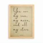 Frame Ahşap 2'Li Tablo FE2-A